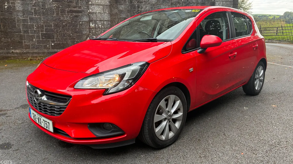 Opel Corsa Hatchback, Diesel, 2018, Red