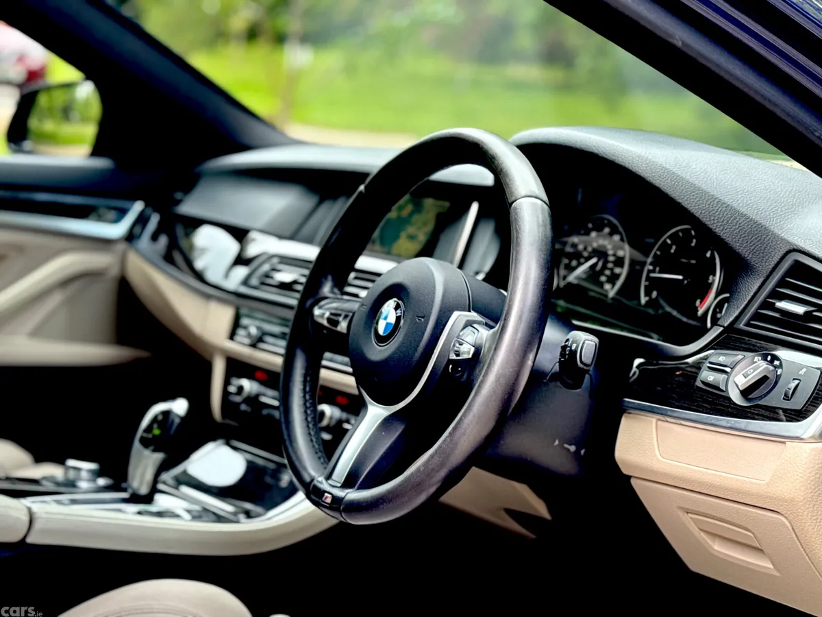 BMW 5-Series Saloon, Diesel, 2016, Blue