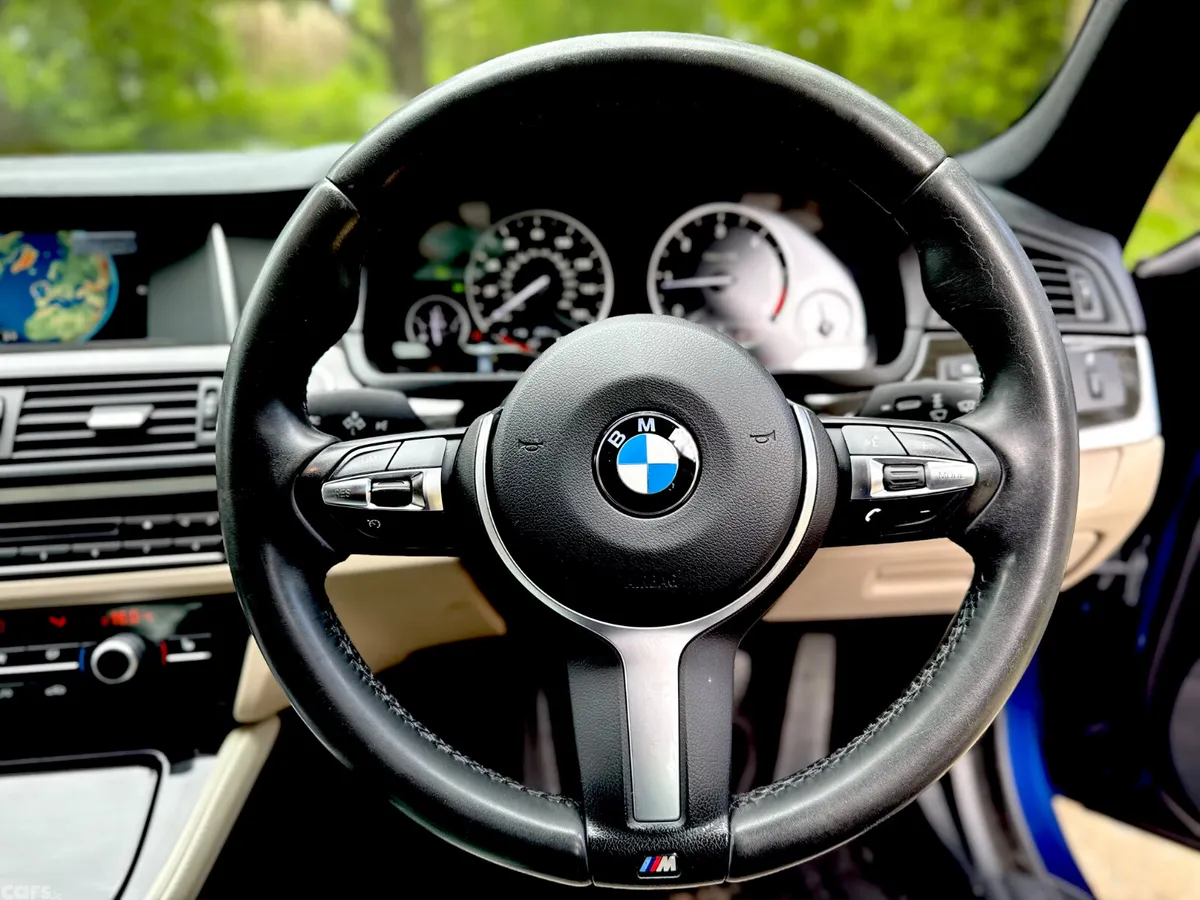 BMW 5-Series Saloon, Diesel, 2016, Blue