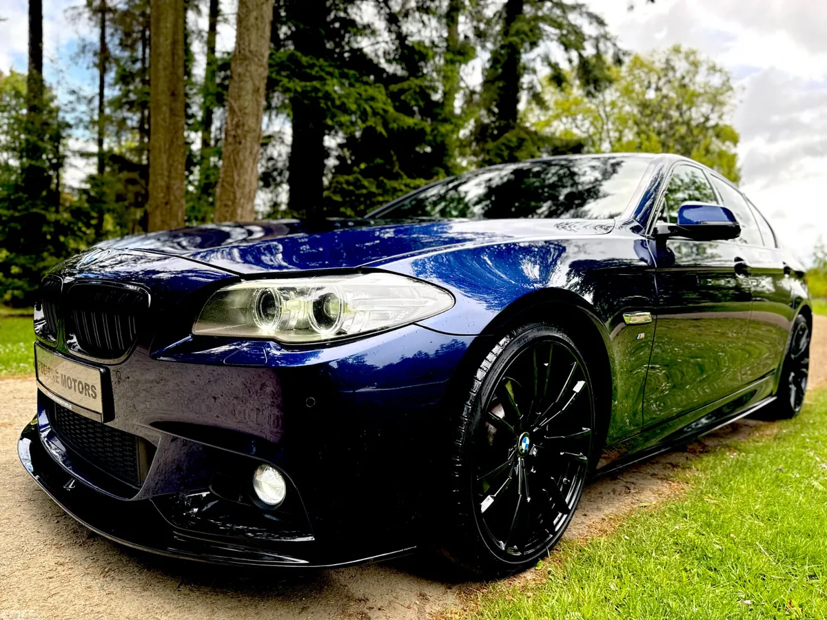 BMW 5-Series Saloon, Diesel, 2016, Blue