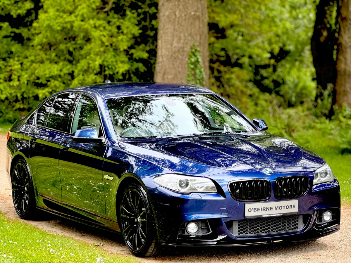 BMW 5-Series Saloon, Diesel, 2016, Blue