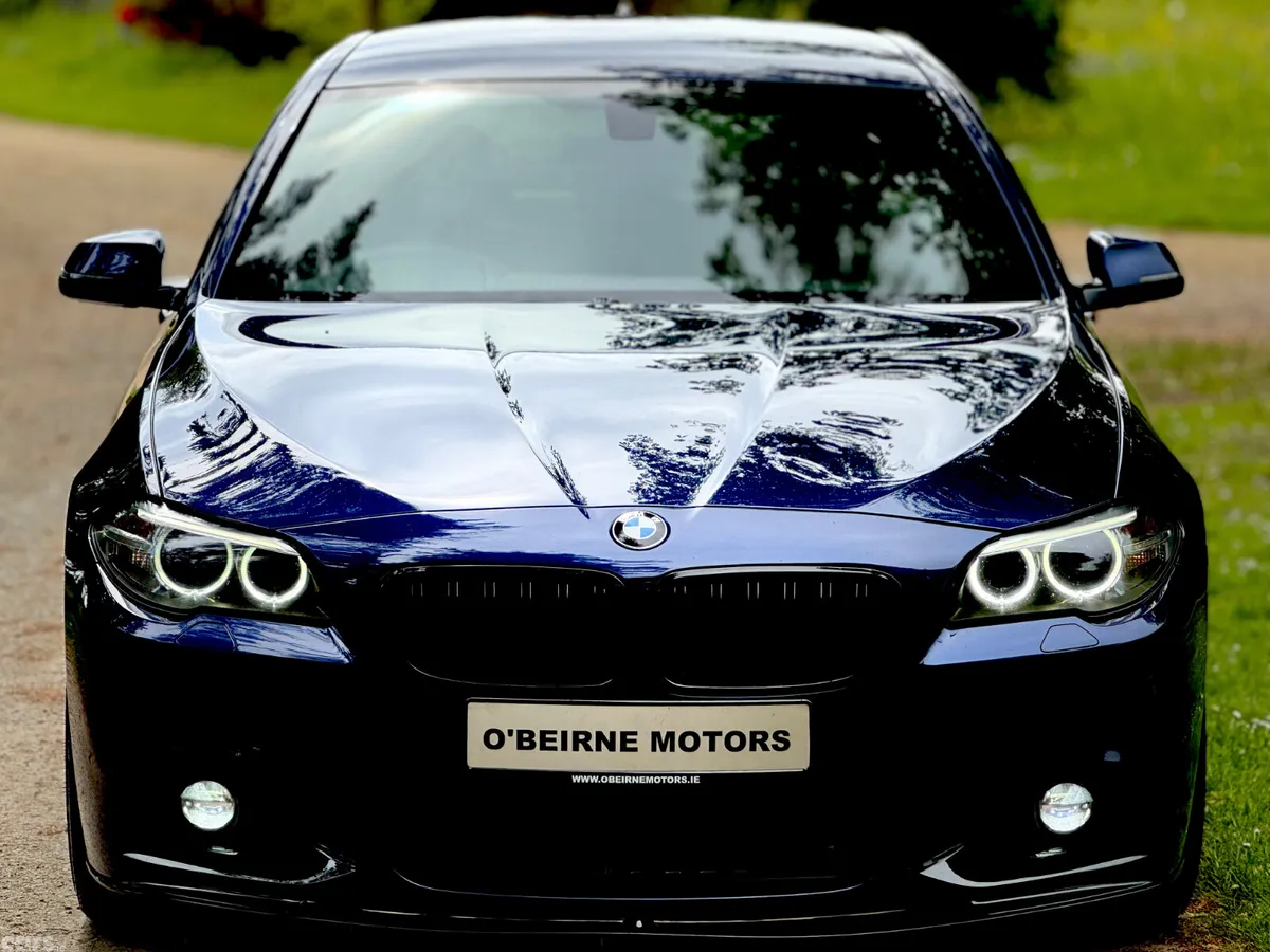 BMW 5-Series Saloon, Diesel, 2016, Blue