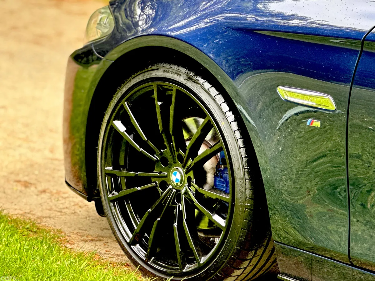 BMW 5-Series Saloon, Diesel, 2016, Blue