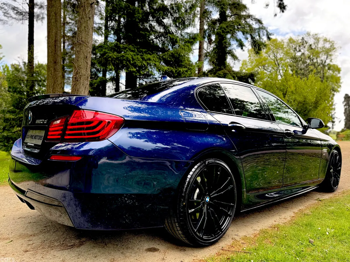 BMW 5-Series Saloon, Diesel, 2016, Blue