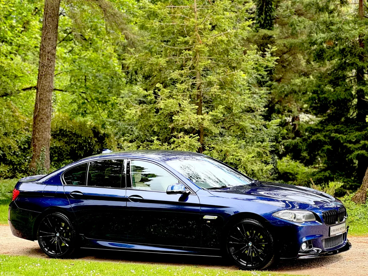 BMW 5-Series Saloon, Diesel, 2016, Blue