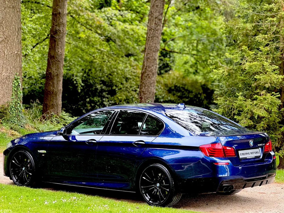 BMW 5-Series Saloon, Diesel, 2016, Blue