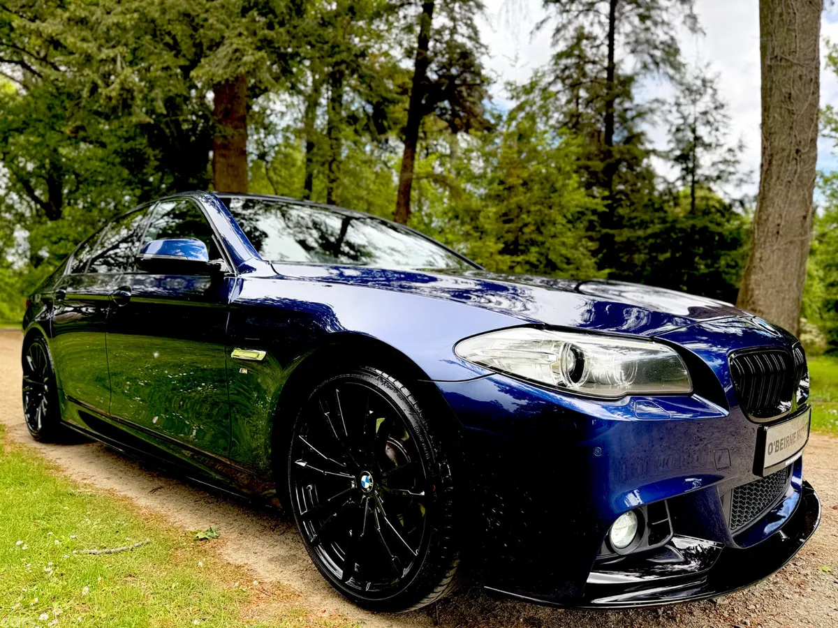 BMW 5-Series Saloon, Diesel, 2016, Blue