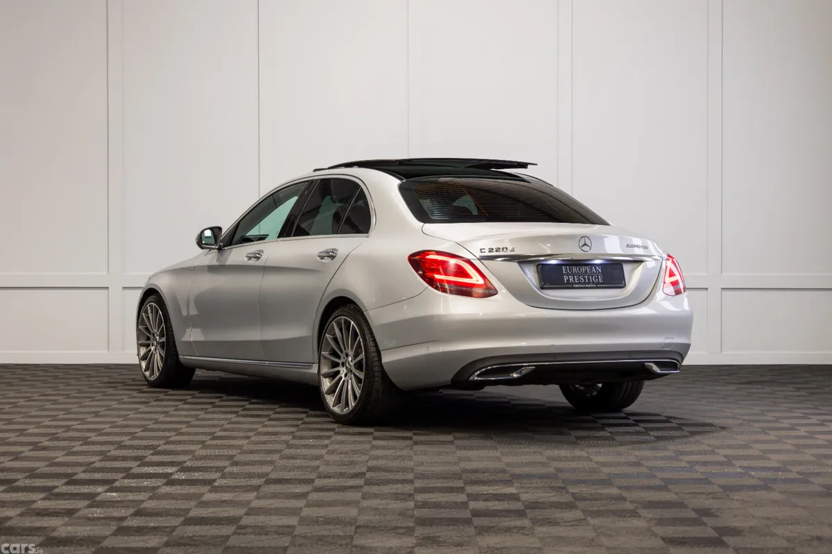 Mercedes-Benz C-Class Saloon, Diesel, 2019, Silver