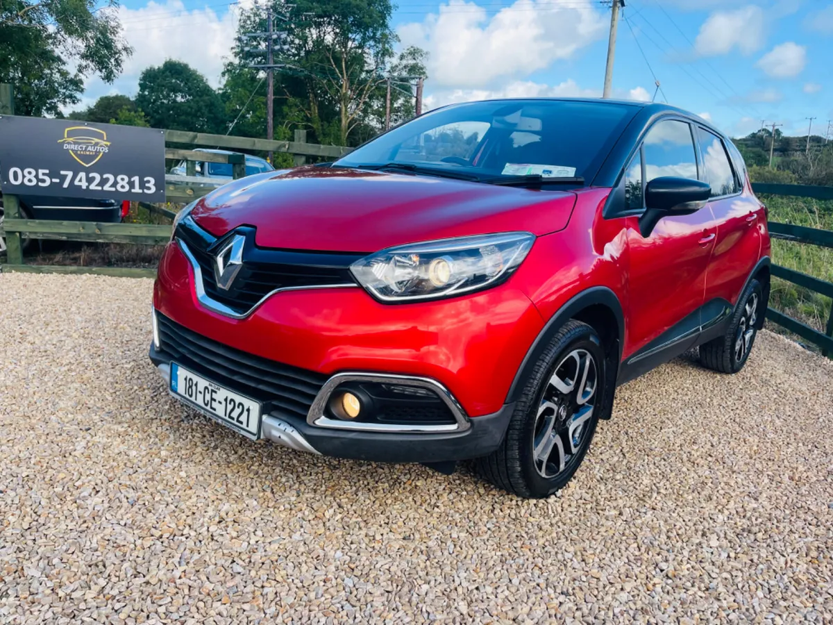 Renault Captur Hatchback, Diesel, 2018, Red