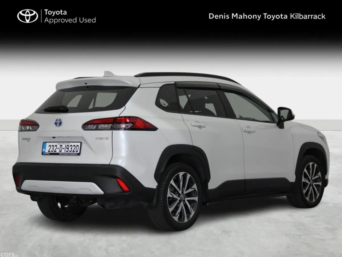 Toyota Corolla Cross SUV, Petrol Hybrid, 2023, White