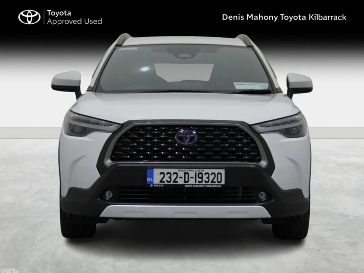 Toyota Corolla Cross SUV, Petrol Hybrid, 2023, White
