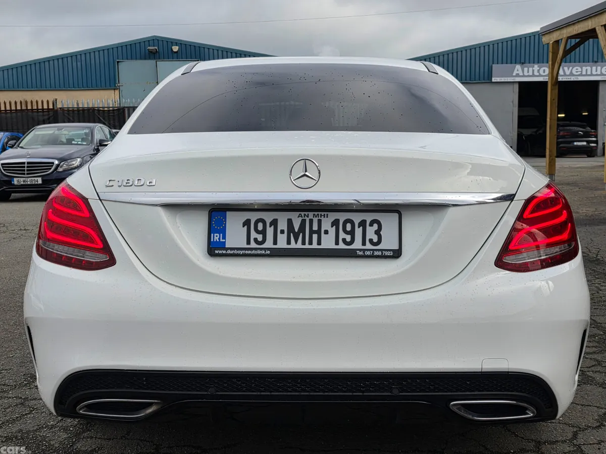 Mercedes-Benz C-Class Saloon, Diesel, 2019, White