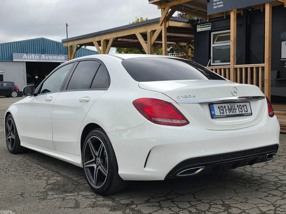 Mercedes-Benz C-Class Saloon, Diesel, 2019, White