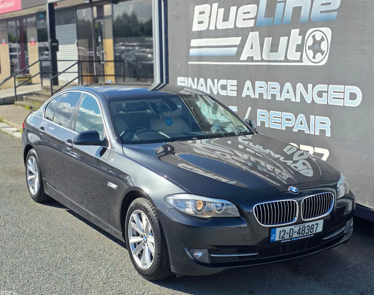 BMW 5-Series Saloon, Diesel, 2012, Grey