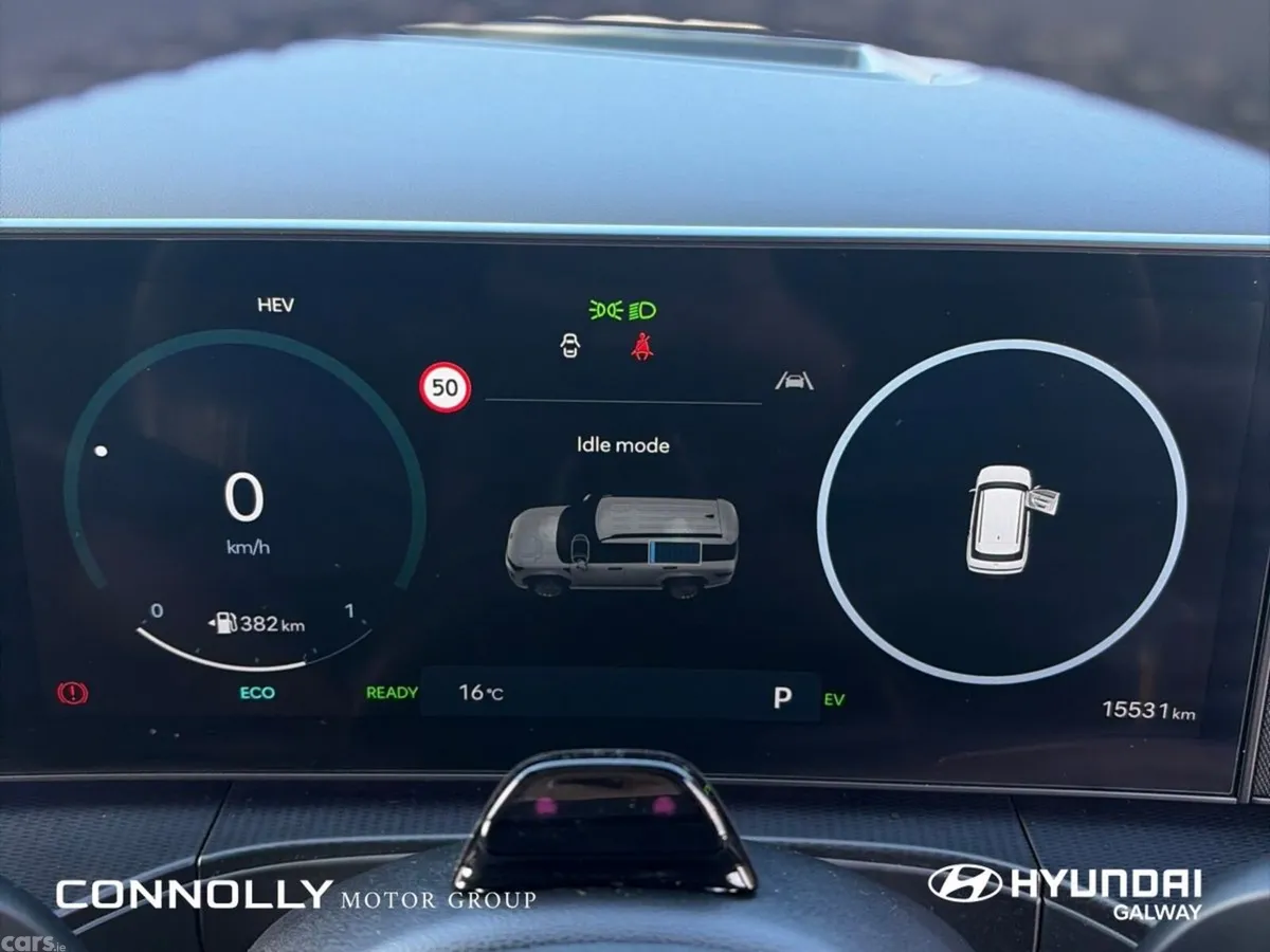 Hyundai Santa Fe SUV, Petrol Plug-in Hybrid, 2026, White