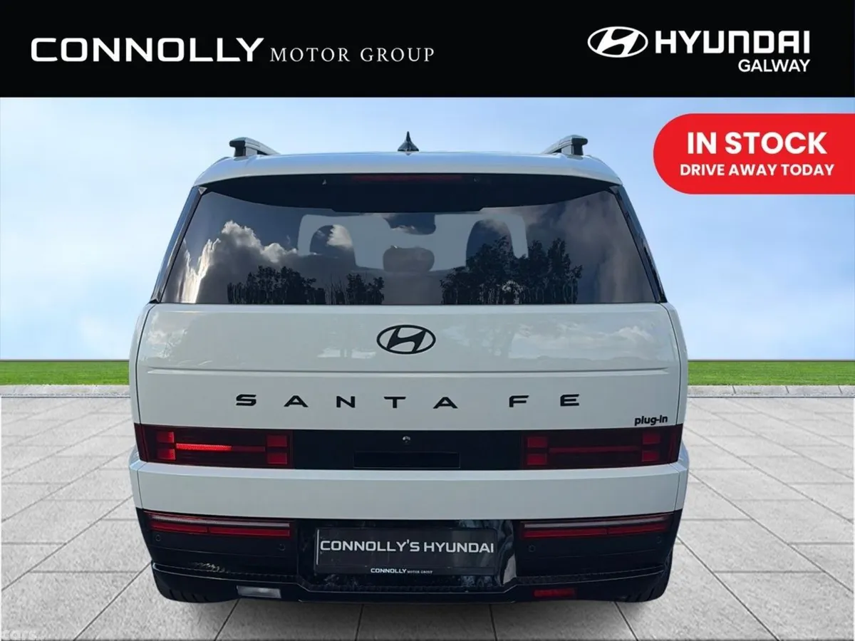 Hyundai Santa Fe SUV, Petrol Plug-in Hybrid, 2026, White