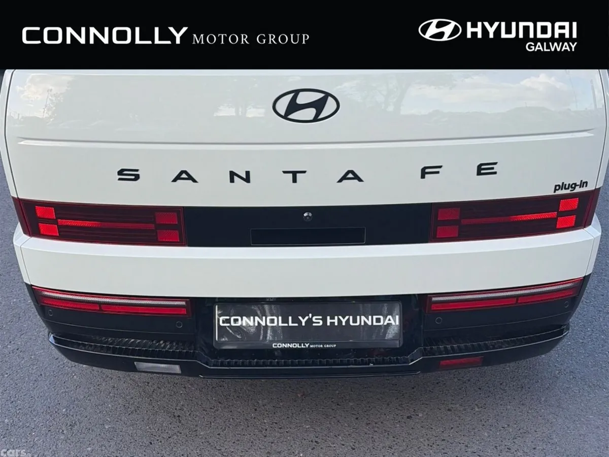 Hyundai Santa Fe SUV, Petrol Plug-in Hybrid, 2026, White