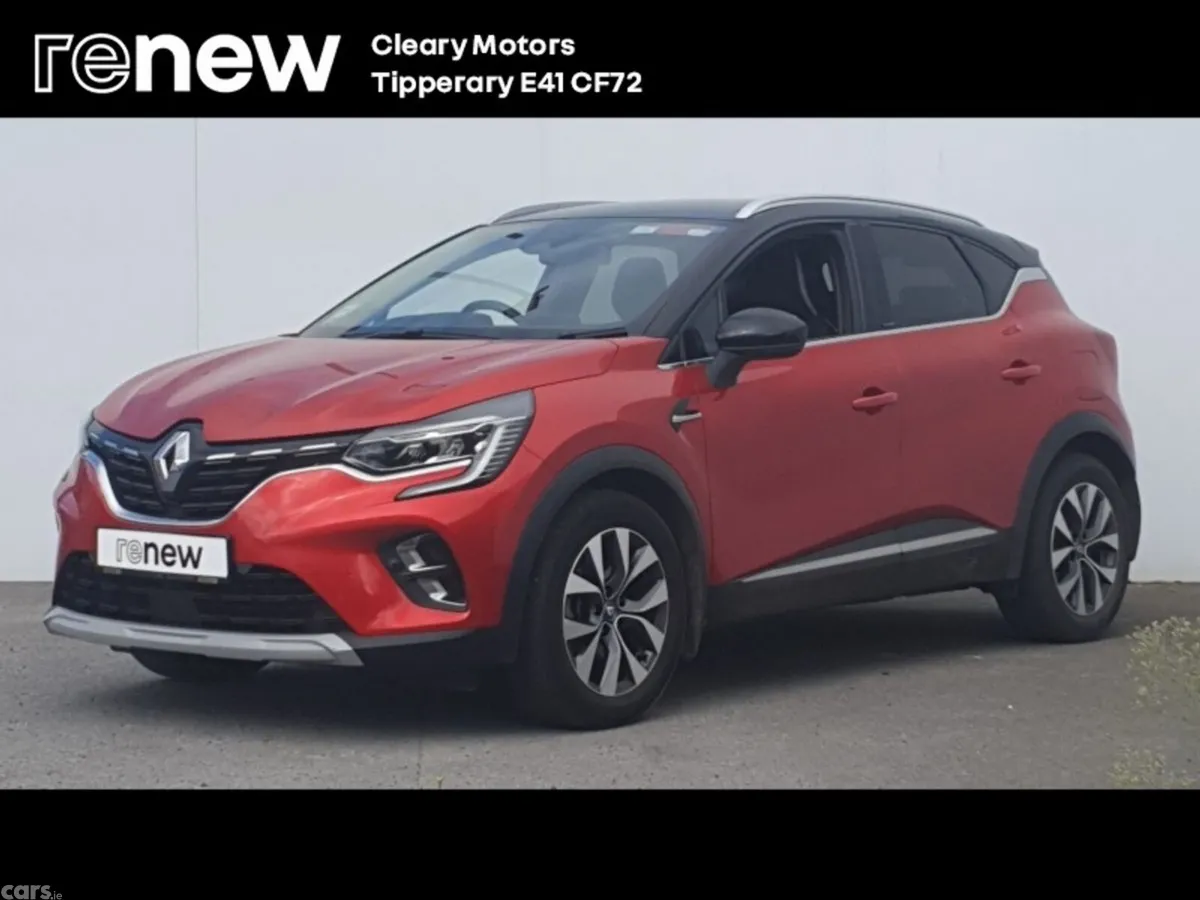 Renault Captur Hatchback, Petrol Plug-in Hybrid, 2021, Red