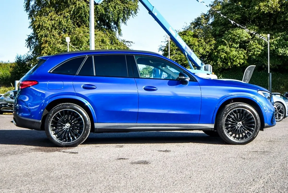 Mercedes-Benz GLC SUV, Petrol Plug-in Hybrid, 2026, Blue
