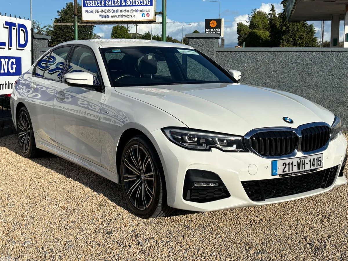 BMW 3-Series Saloon, Petrol Plug-in Hybrid, 2021, White