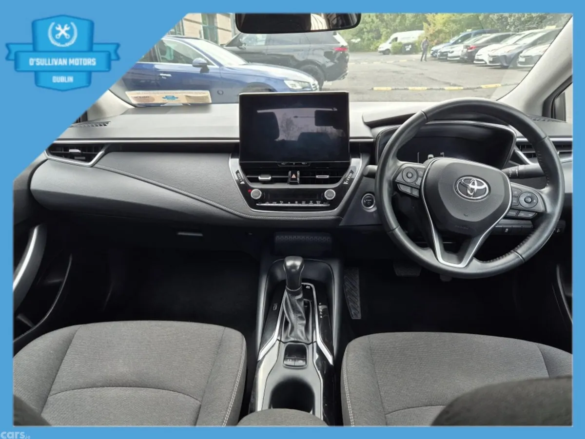 Toyota Corolla Saloon, Petrol Hybrid, 2023, White