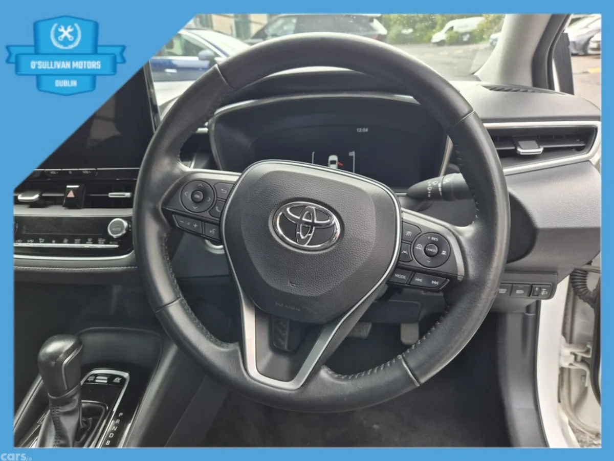 Toyota Corolla Saloon, Petrol Hybrid, 2023, White