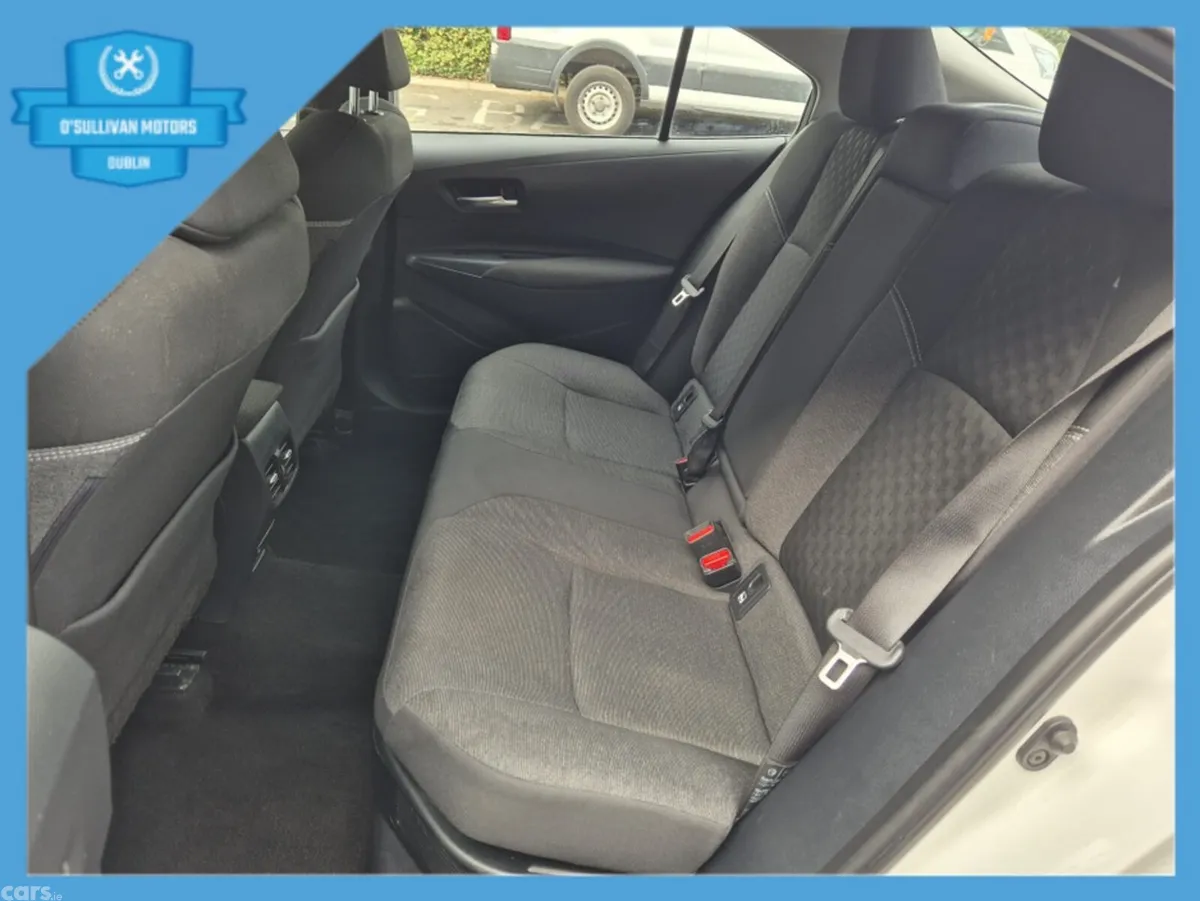 Toyota Corolla Saloon, Petrol Hybrid, 2023, White