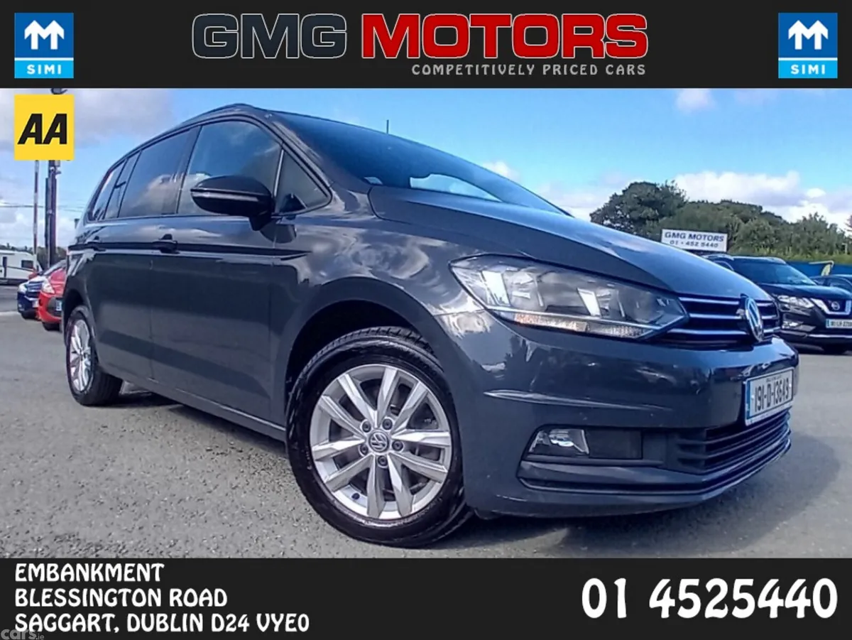 Volkswagen Touran MPV, Diesel, 2019, Grey