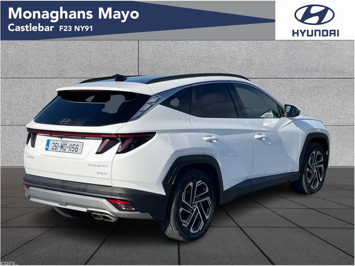 Hyundai Tucson MPV, Petrol Plug-in Hybrid, 2026, White