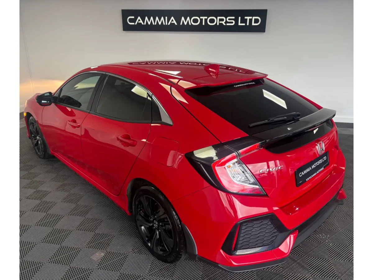 Honda Civic Hatchback, Petrol, 2019, Red