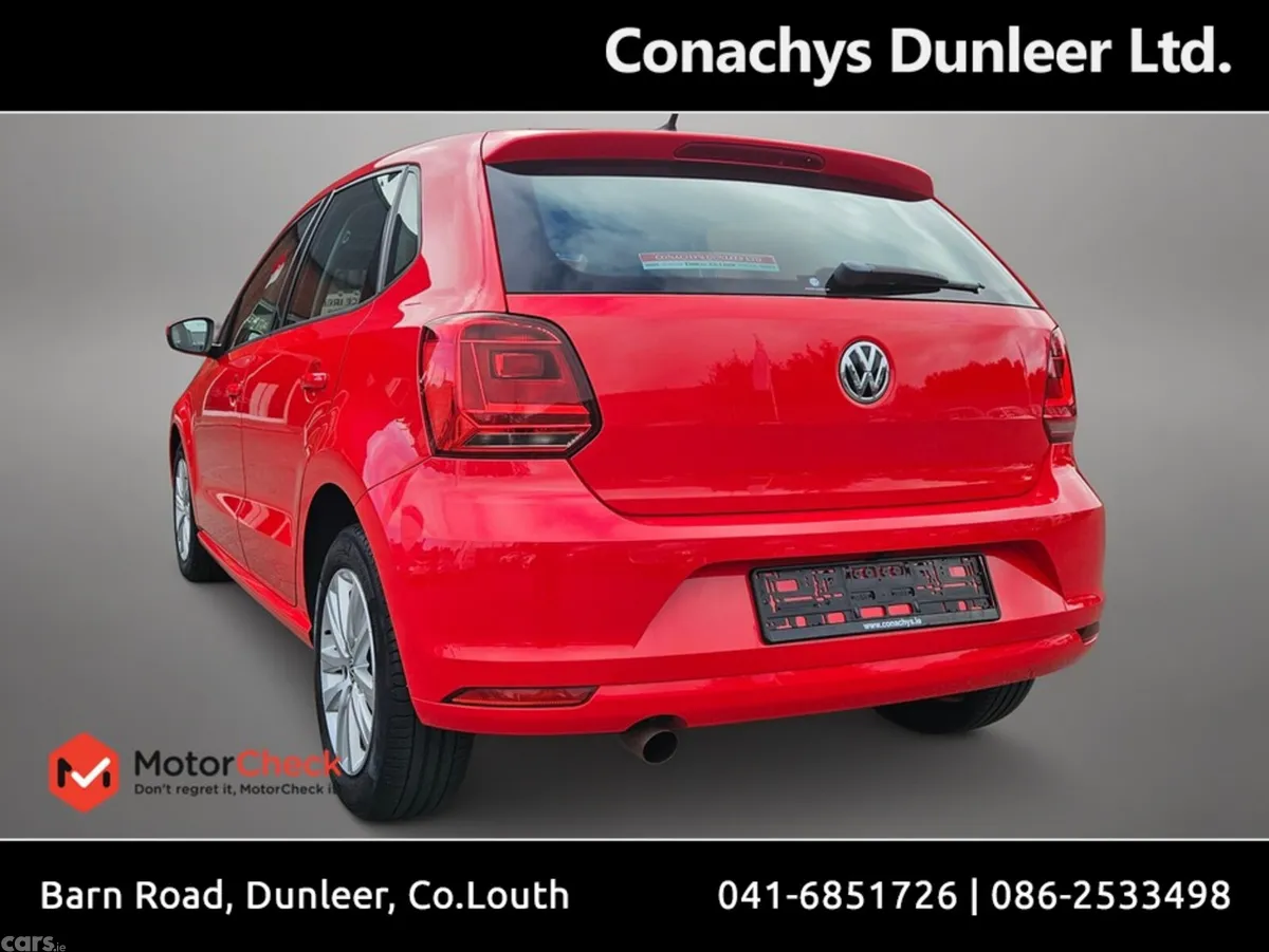 Volkswagen Polo Hatchback, Petrol, 2016, Red