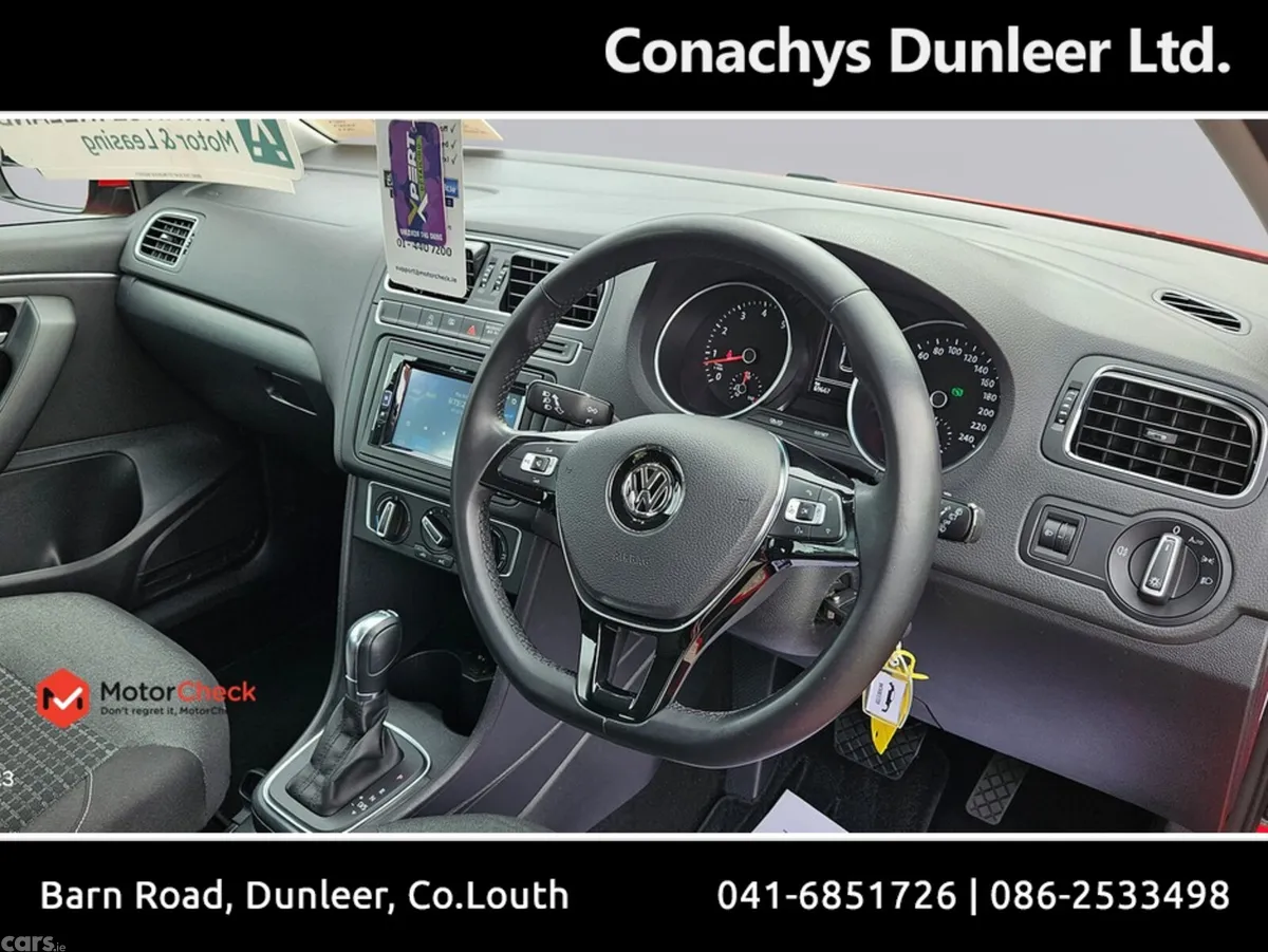 Volkswagen Polo Hatchback, Petrol, 2016, Red