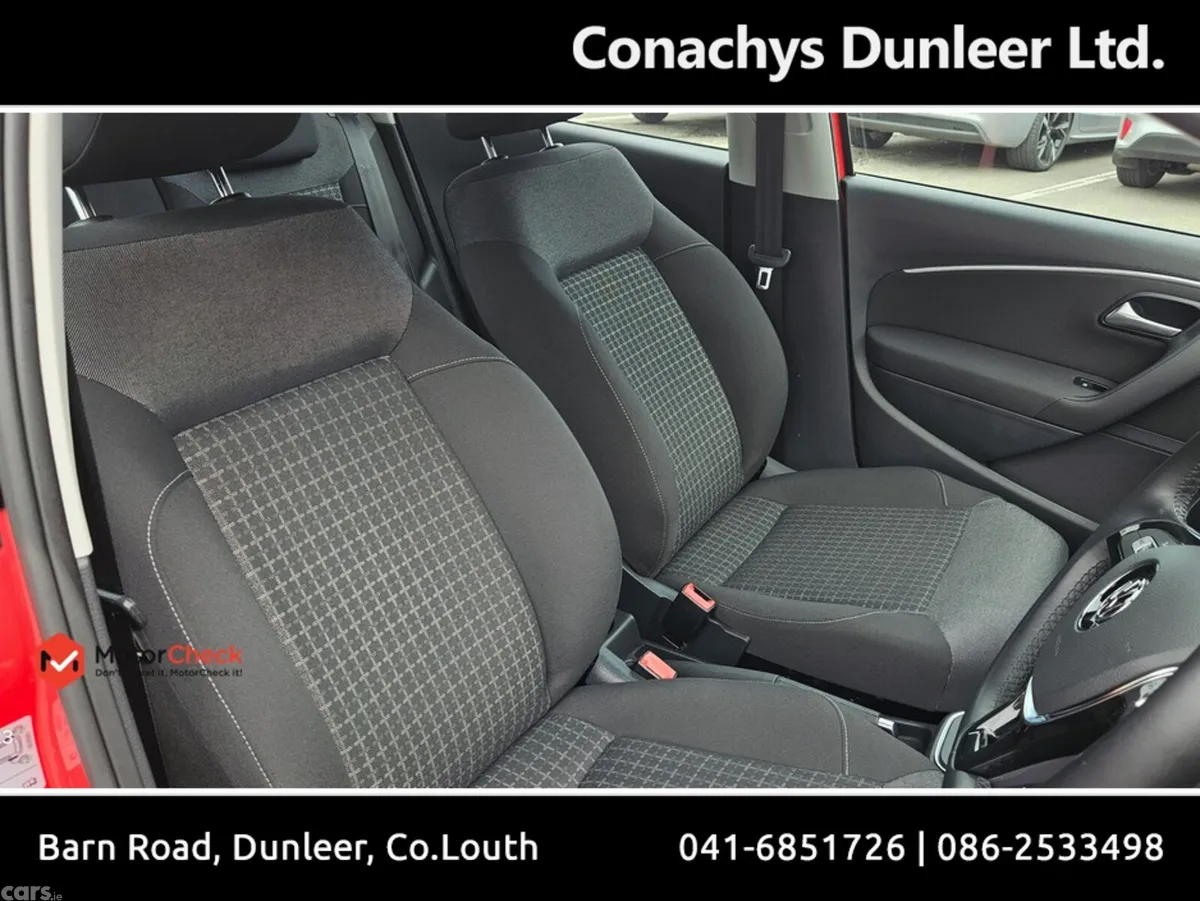 Volkswagen Polo Hatchback, Petrol, 2016, Red