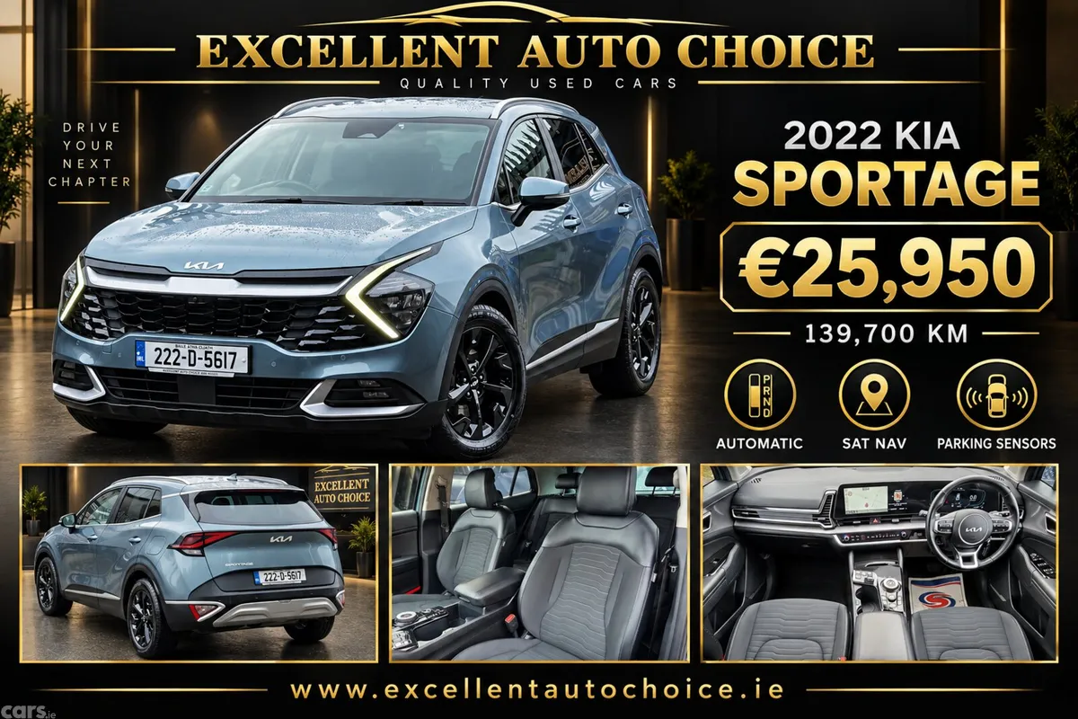 Kia Sportage SUV, Diesel Hybrid, 2022, Grey