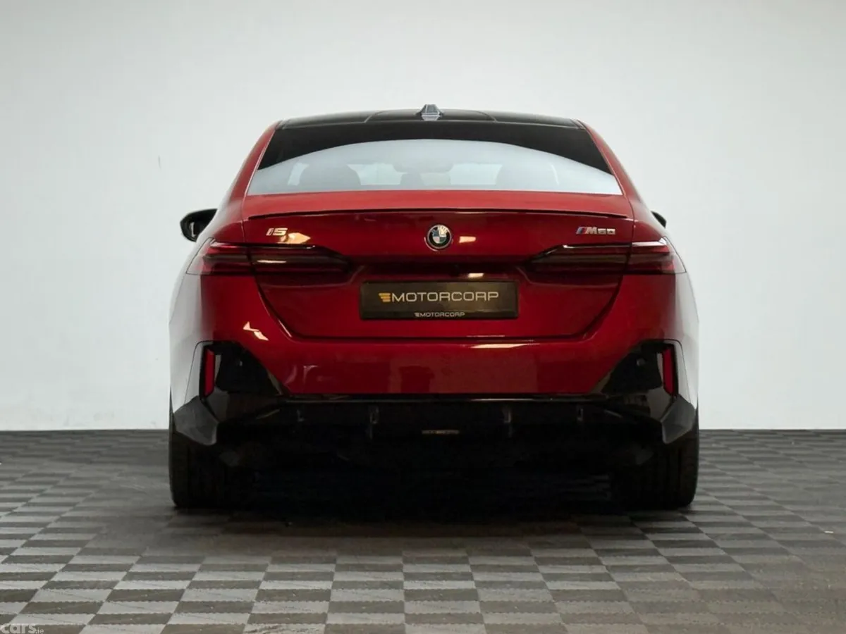 BMW i5 Saloon, Electric, 2024, Red