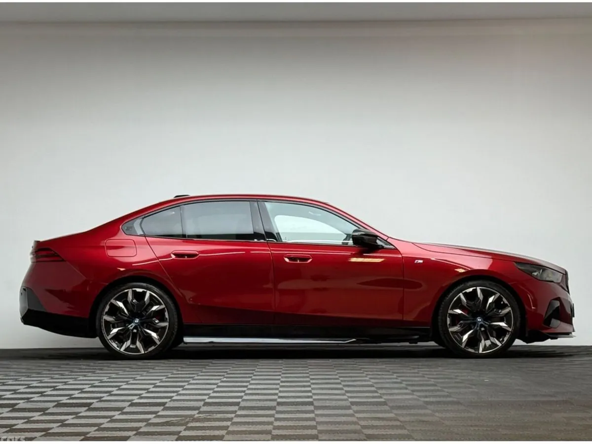 BMW i5 Saloon, Electric, 2024, Red
