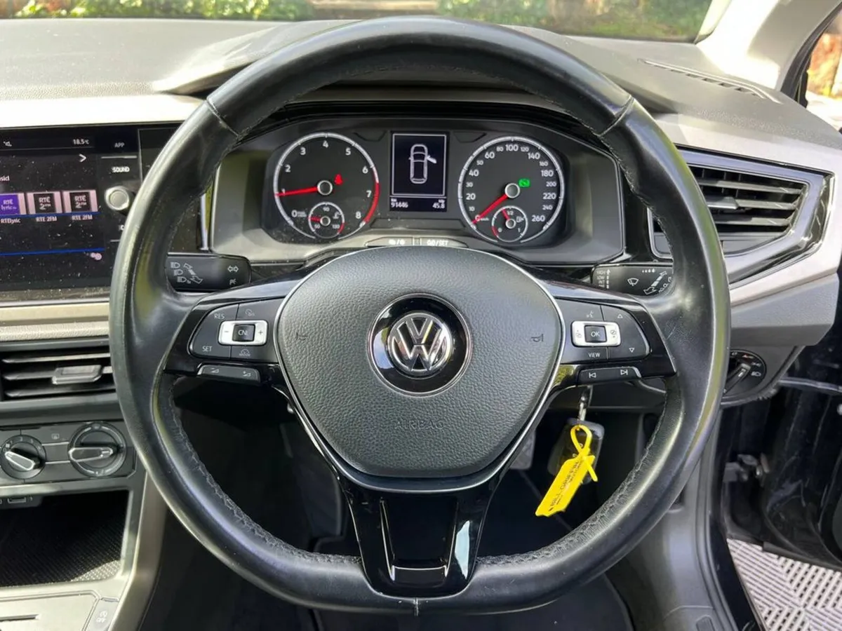 Volkswagen Polo Hatchback, Petrol, 2021, Black