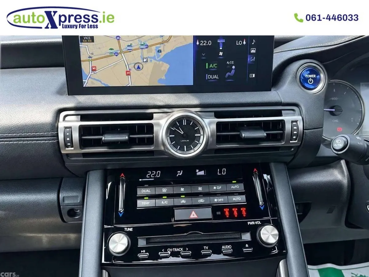 Lexus IS Saloon, Petrol Hybrid, 2021, White