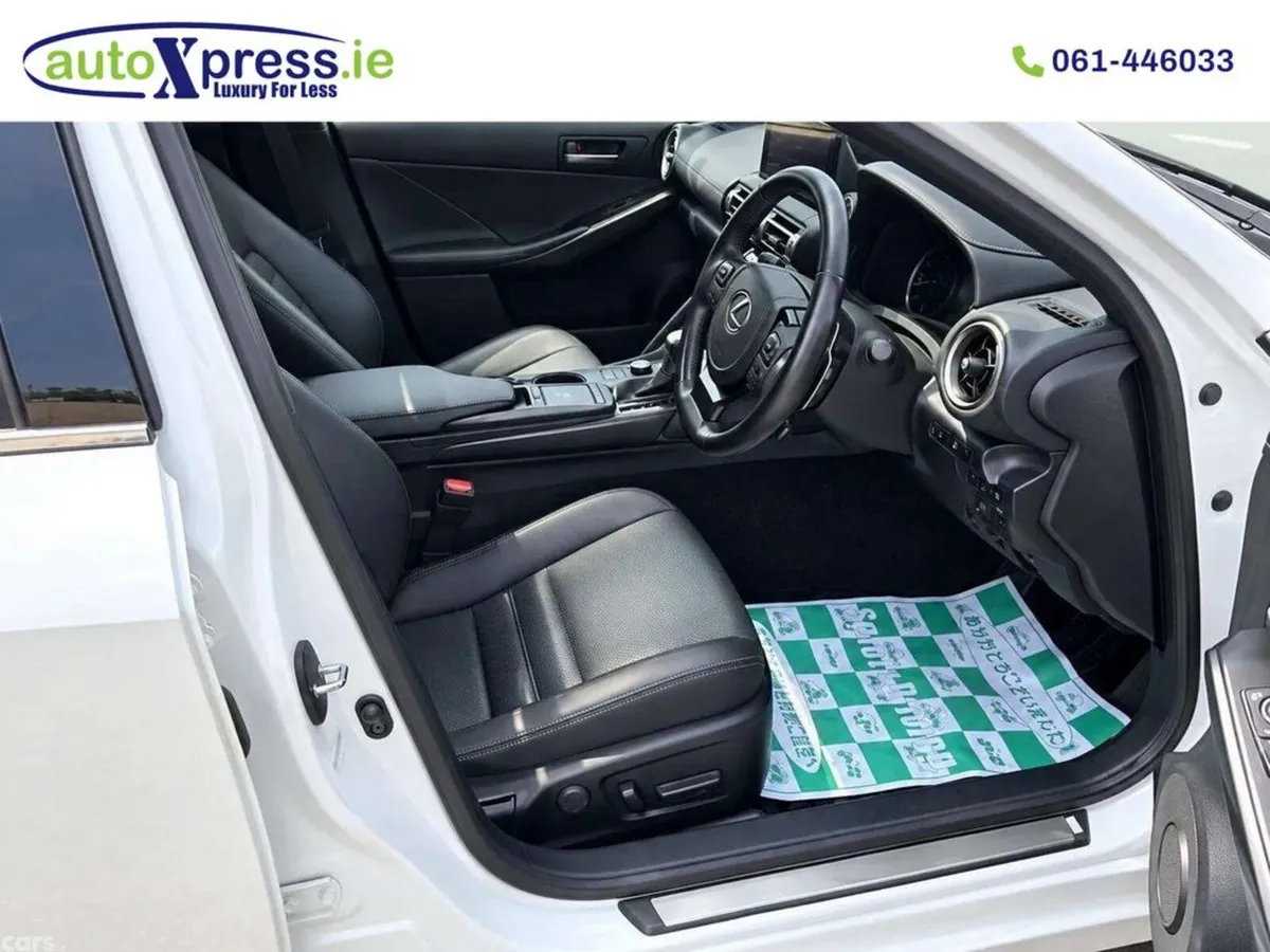 Lexus IS Saloon, Petrol Hybrid, 2021, White