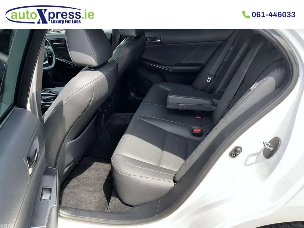 Lexus IS Saloon, Petrol Hybrid, 2021, White