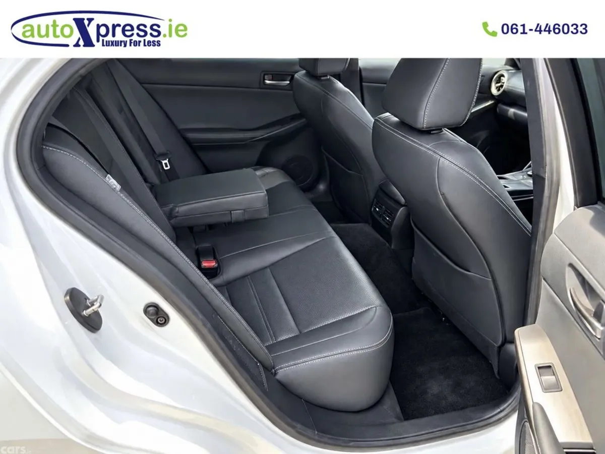 Lexus IS Saloon, Petrol Hybrid, 2021, White