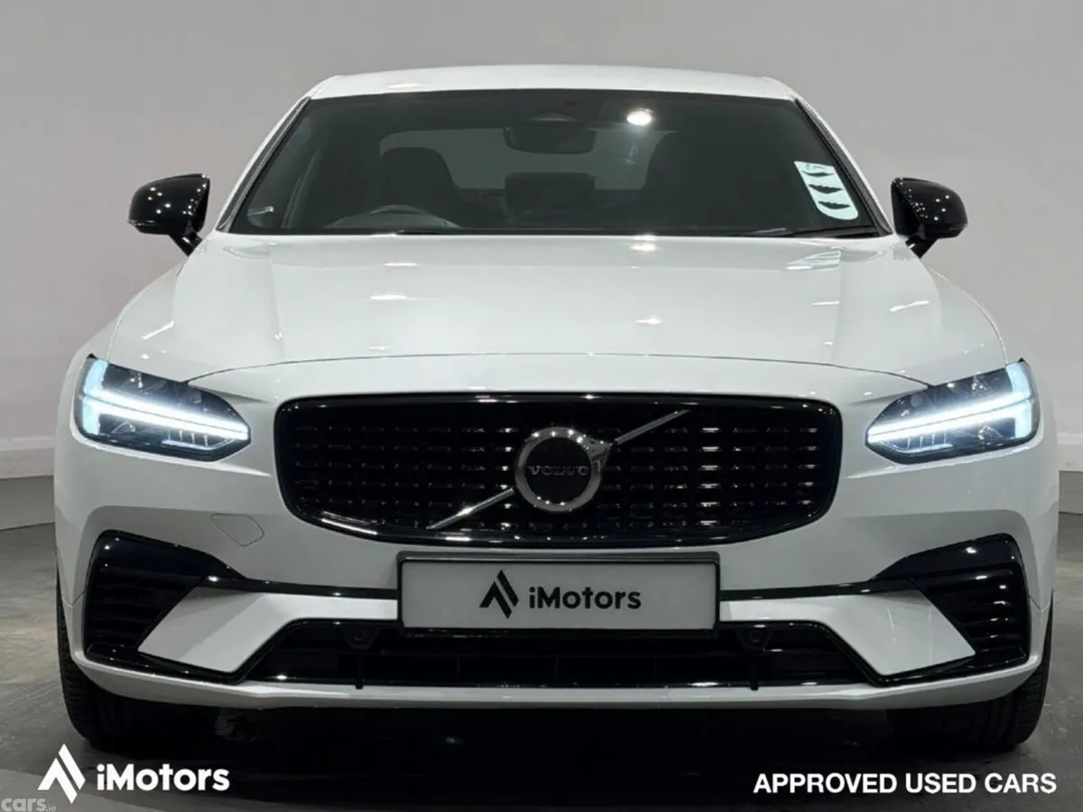 Volvo S90 Saloon, Petrol Plug-in Hybrid, 2022, White