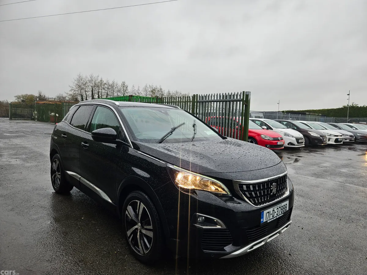 Peugeot 3008 SUV, Petrol, 2017, Black