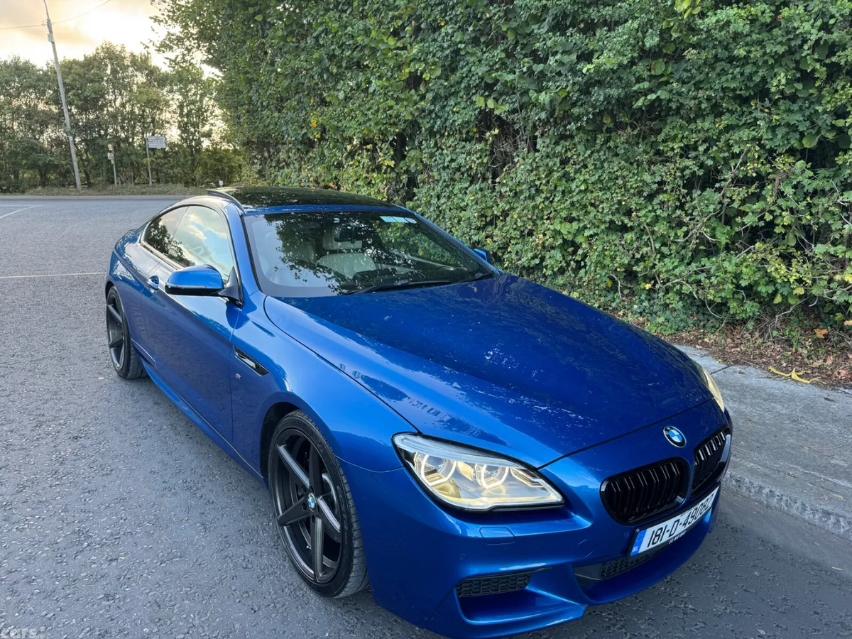 BMW 6-Series Coupe, Diesel, 2018, Blue