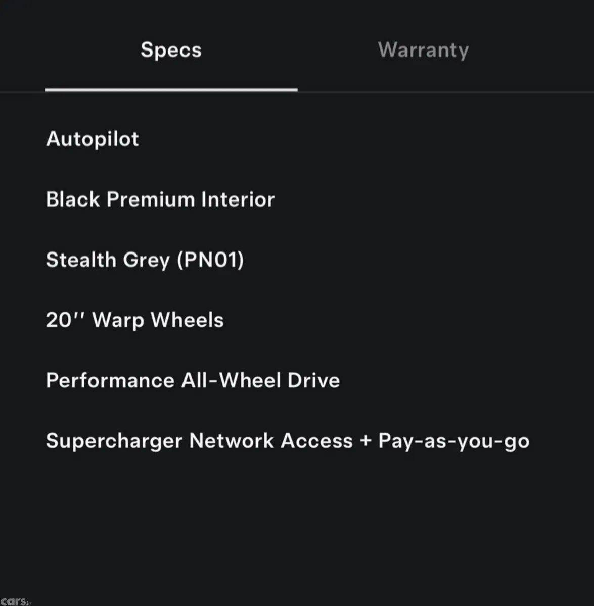 Tesla Model 3 Saloon, Electric, 2024, Grey