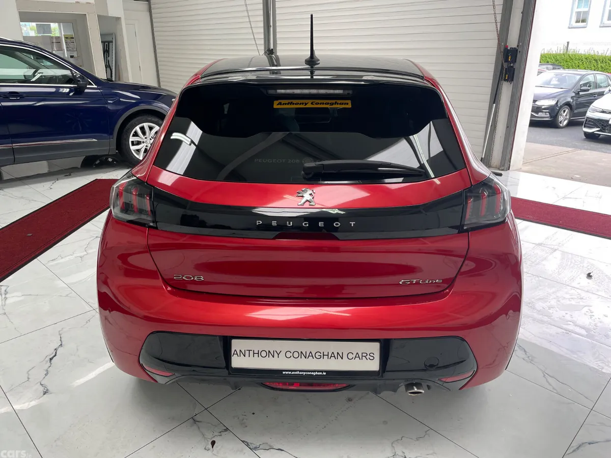 Peugeot 208 Hatchback, Petrol, 2021, Red