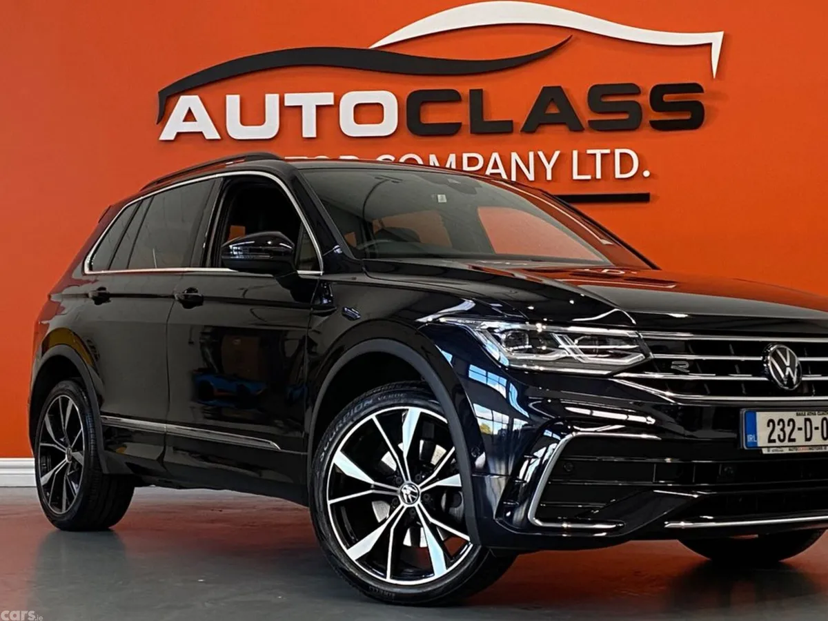 Volkswagen Tiguan Estate, Petrol Hybrid, 2023, Black