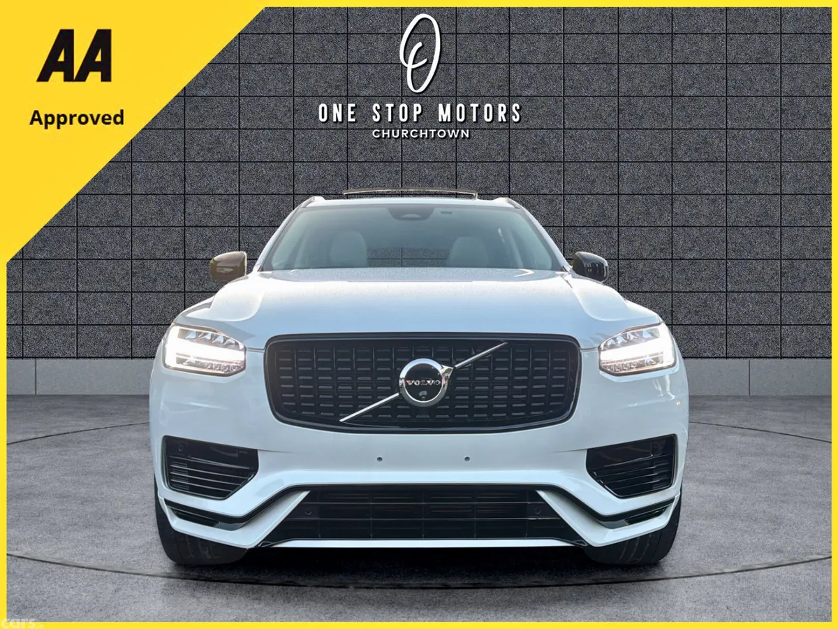 Volvo XC90 SUV, Petrol Plug-in Hybrid, 2024, White