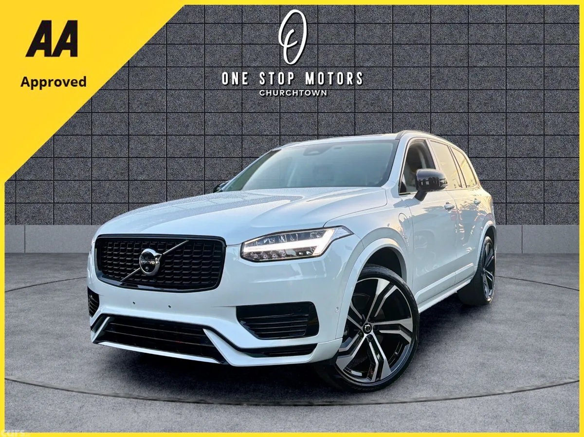 Volvo XC90 SUV, Petrol Plug-in Hybrid, 2024, White