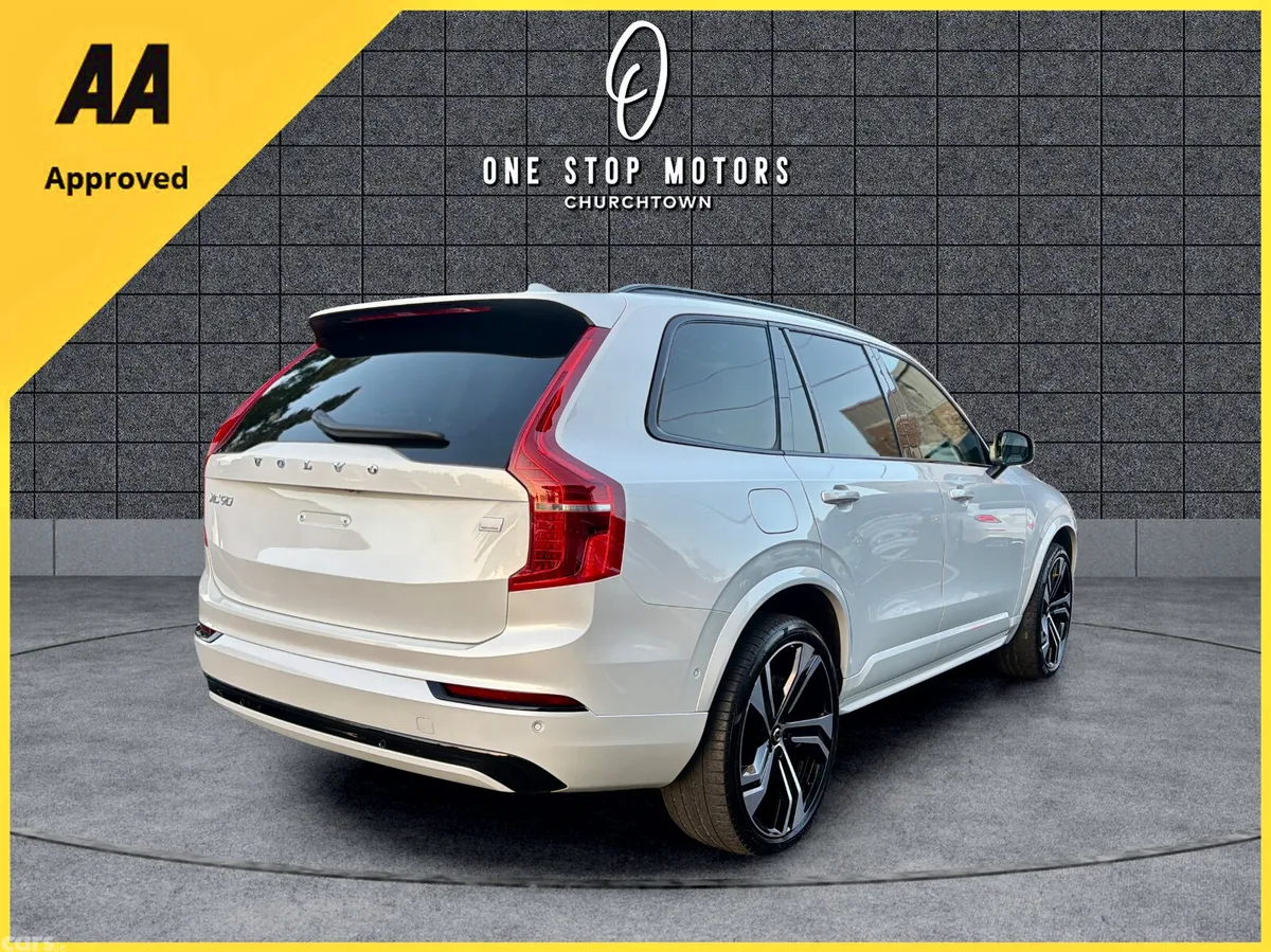 Volvo XC90 SUV, Petrol Plug-in Hybrid, 2024, White